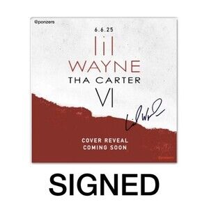 LIL WAYNE Tha Carter VI Signed Vinyl LP [CONFIRMED PRESALE!!]